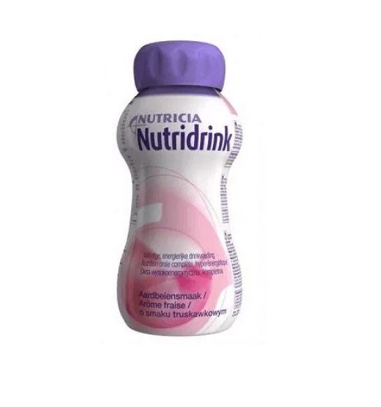 Nutridrink cu aroma de capsuni 200 ml