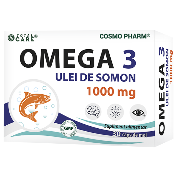 Omega 3 Ulei de somon 1000 mg 30 capsule