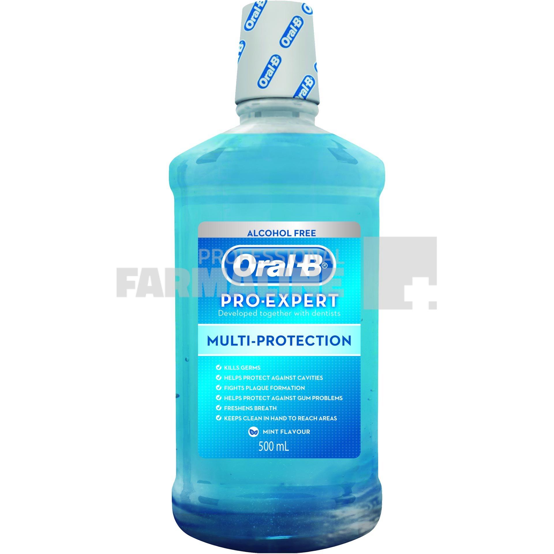 Oral B Pro-Expert Multi-Protection Apa de gura 500 ml