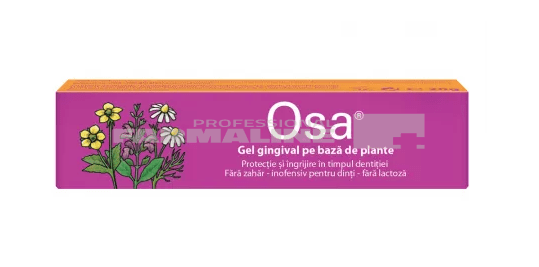 pastile de calmare pe baza de plante OSA Gel gingival pe baza de plante 20 g