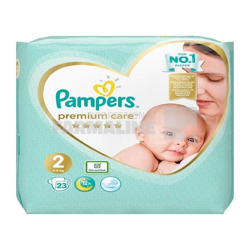 Pampers Premium Care New Baby Scutece nr.2 4-8 kg 23 bucati