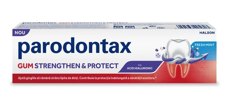 Parodontax pasta dinti cu acid hialuronic Gum Strengthen & Protect Fresh Mint 75 ml