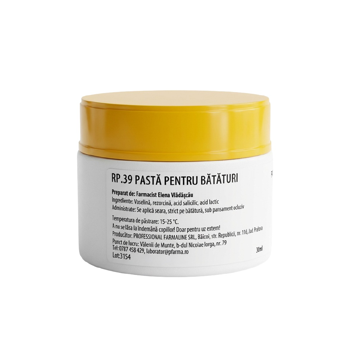 Pasta pentru bataturi 30 ml