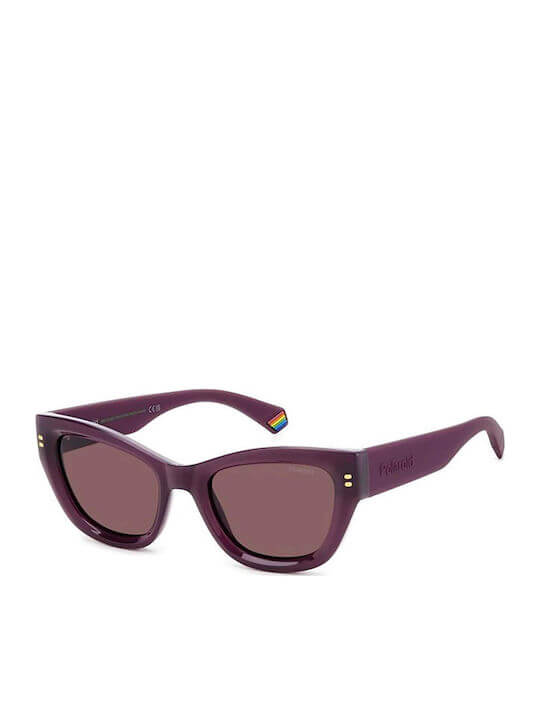 Polaroid ochelari de soare(S) 6237/S/X 789 52 20 violet polarizat eco