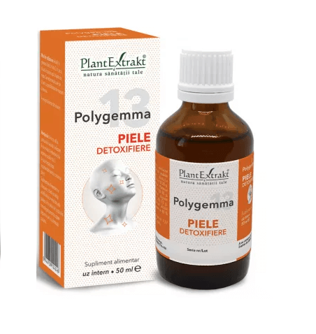 Polygemma 13 Piele detoxifiere 50 ml