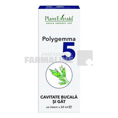 Polygemma 5 - Cavitate bucala si gat 50 ml