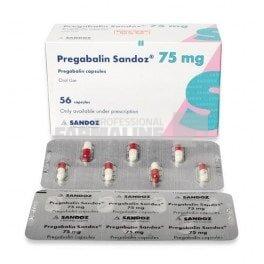 PREGABALIN SANDOZ 75 mg X 56