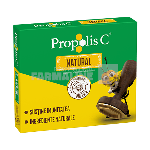 Propolis C Natural 20 comprimate de supt