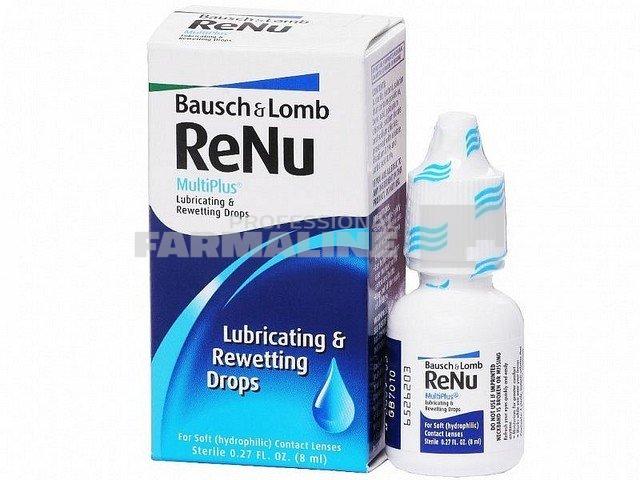 Renu Lubricating &amp; Rewetting Drops picaturi oftalmologice 8 ml