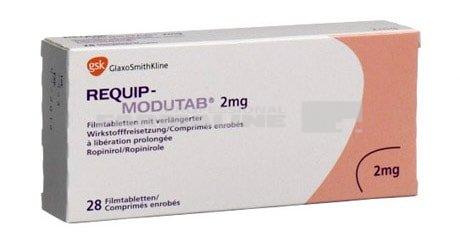 REQUIP-MODUTAB 2 mg X 28
