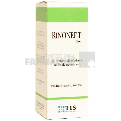 Rinonef - T picaturi nazale 10 ml