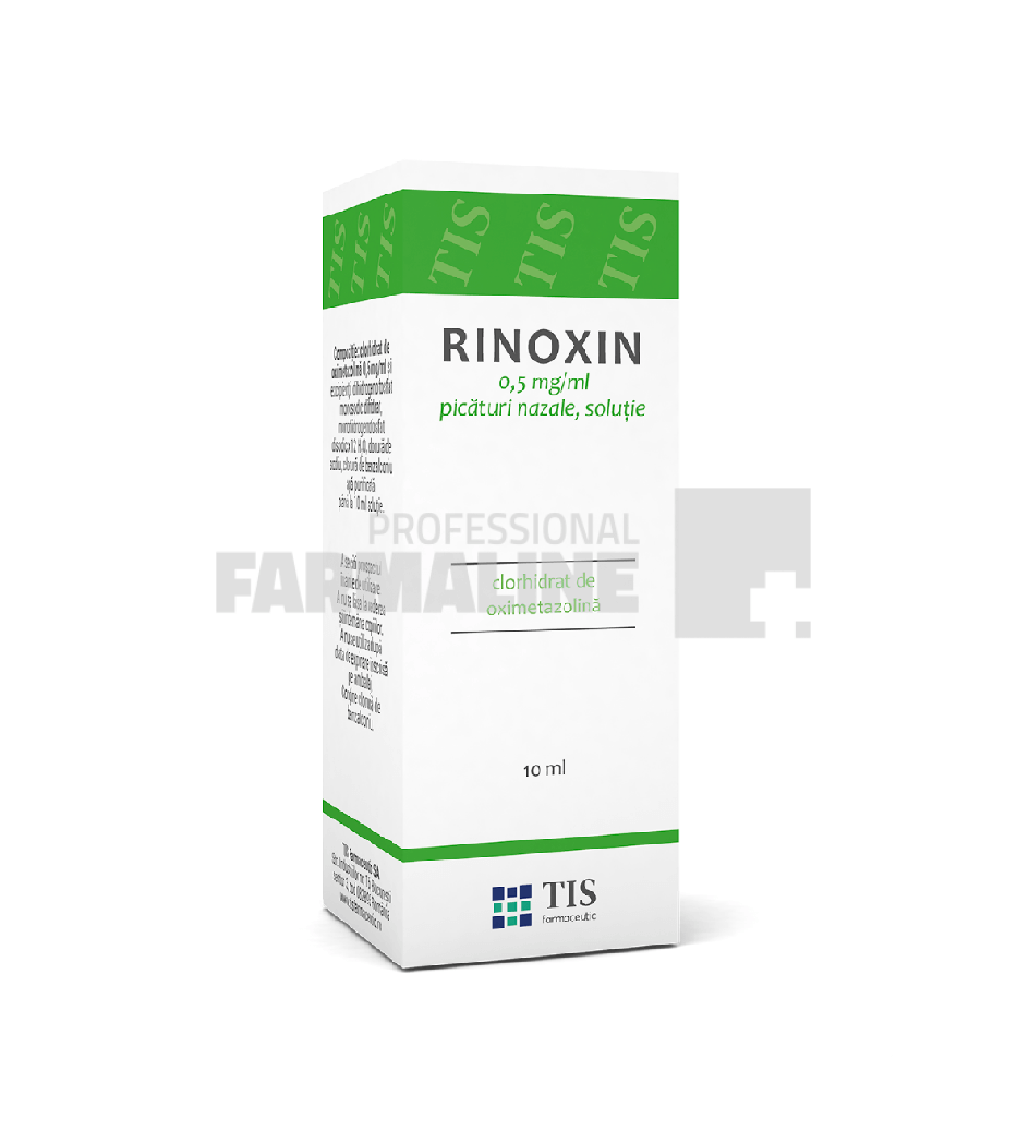 RINOXIN 0,5mg/ml 1 PICATURI NAZALE-SOL. TIS FARMACEUTIC