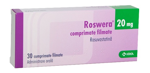 ROSWERA 20 mg x 30 COMPR. FILM. 20mg KRKA D.D. NOVO MESTO