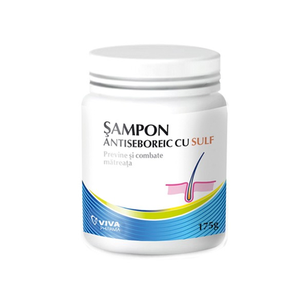Sampon antiseboreic cu sulf 175 g Matreata pfarma.ro