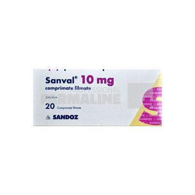 SANVAL R 10 mg x 20 COMPR. FILM. 10mg LEK PHARMACEUTICALS - SANDOZ