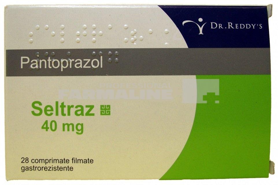 SELTRAZ 40 mg x 28 COMPR. FILM. GASTROREZ. 40mg DR. REDDY'S LABORATO