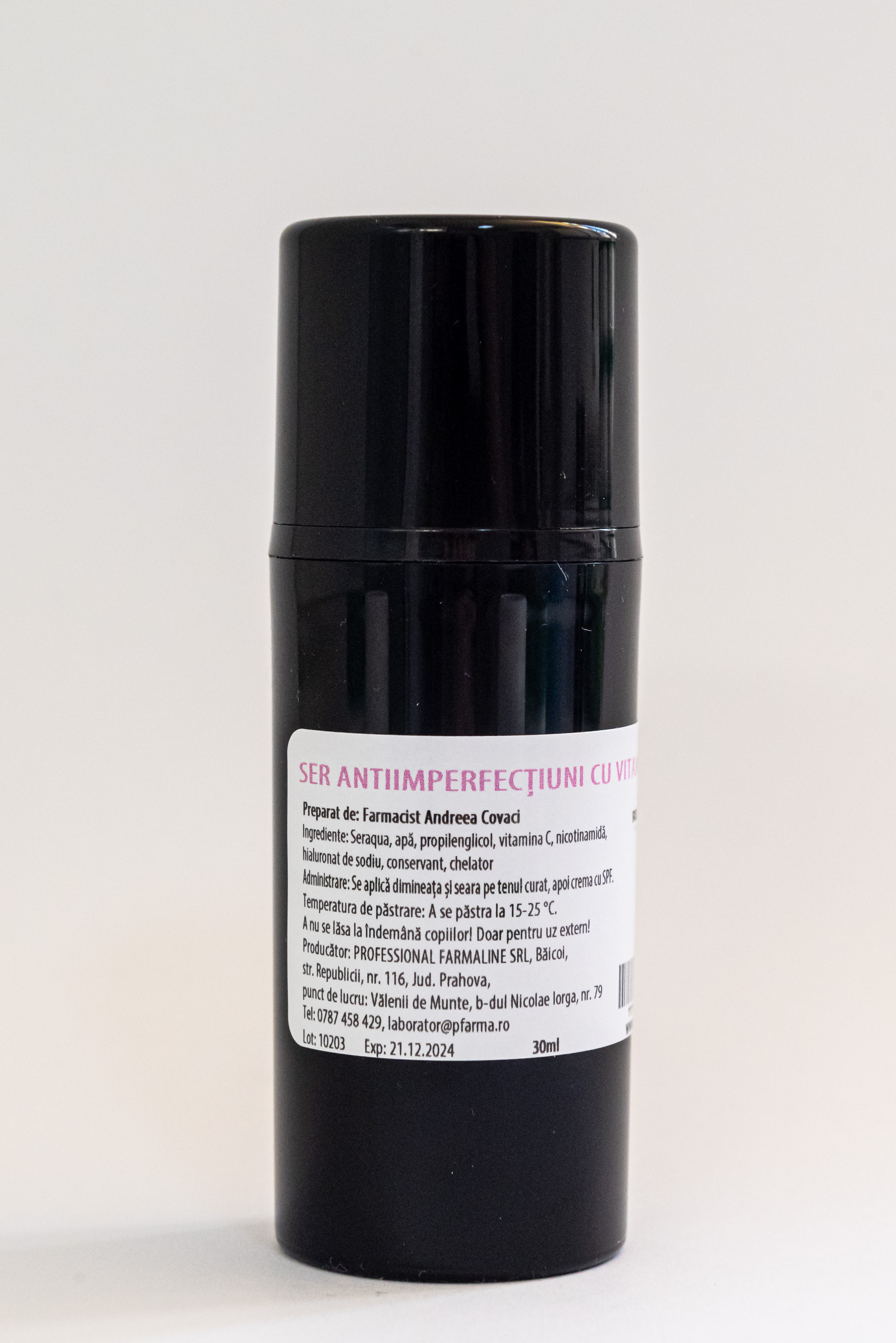Ser anti-imperfectiuni cu vitamina C, 30 ml