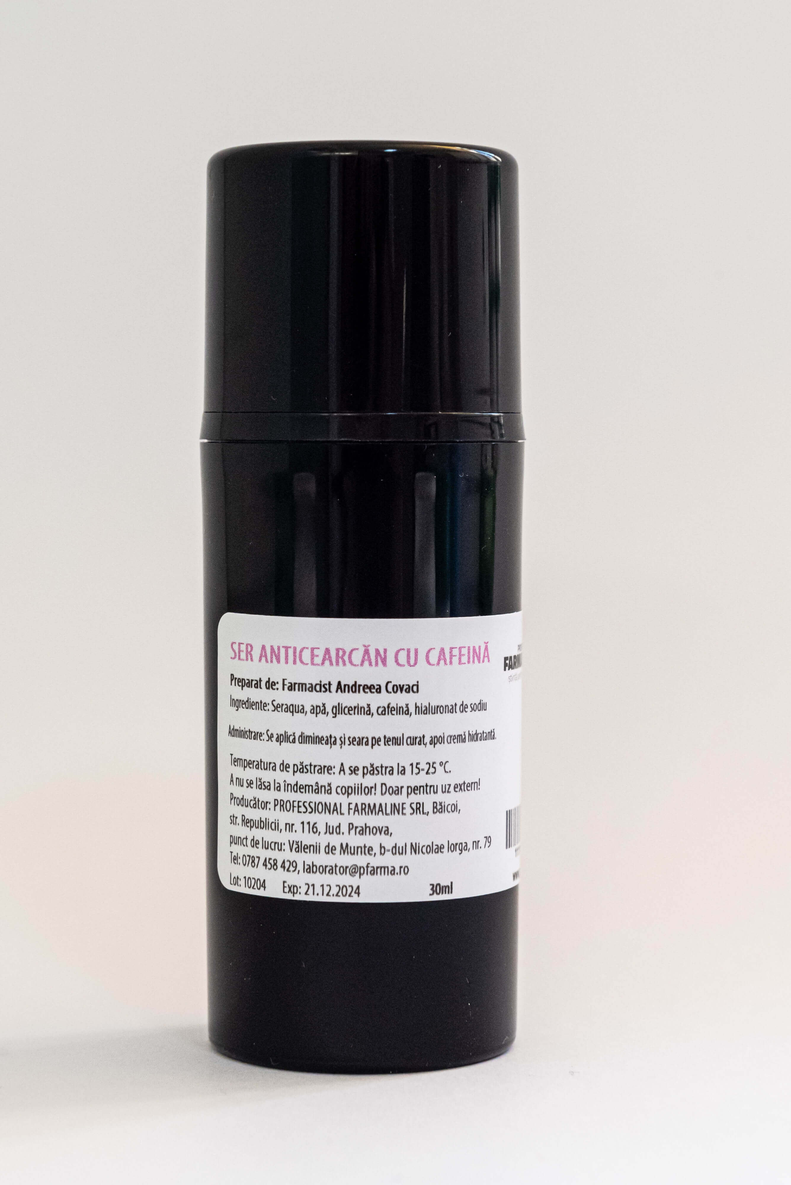 Ser anticearcan cu cafeina 15 ml