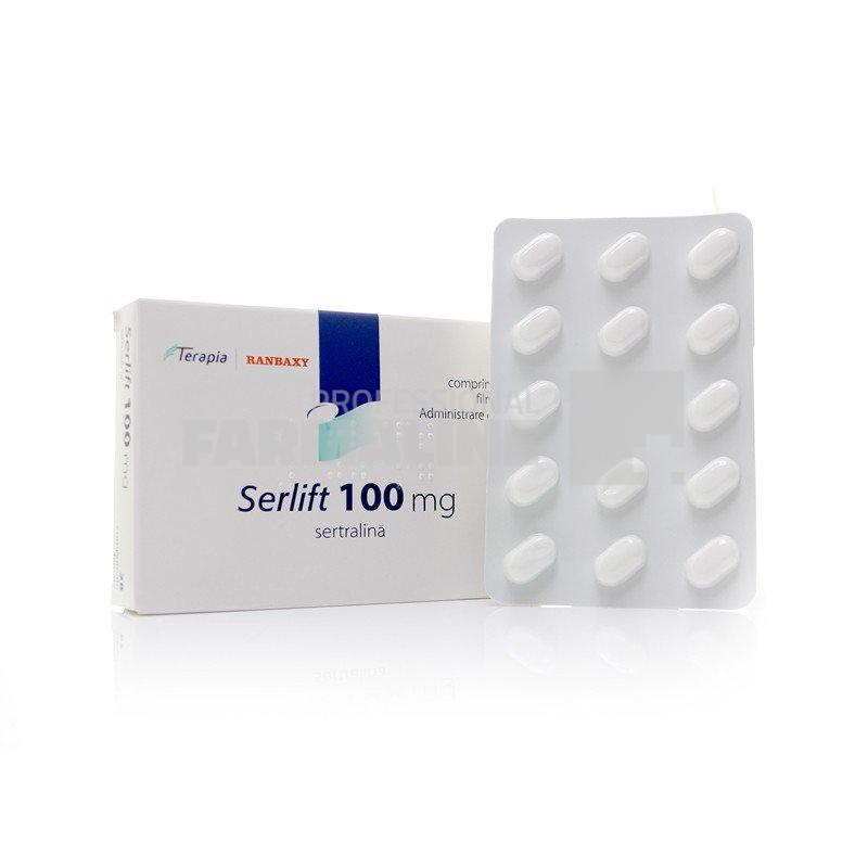 SERLIFT 100 mg x 28 COMPR. FILM. 100mg TERAPIA SA