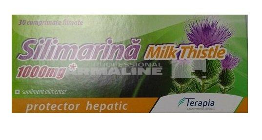 silimarina milk thistle 1000 mg pret farmacia tei Silimarina Milk Thistle 1000 mg 30 capsule
