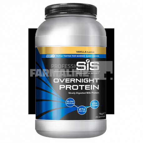 Sis Overnight Protein pudra vanilie 1000 g