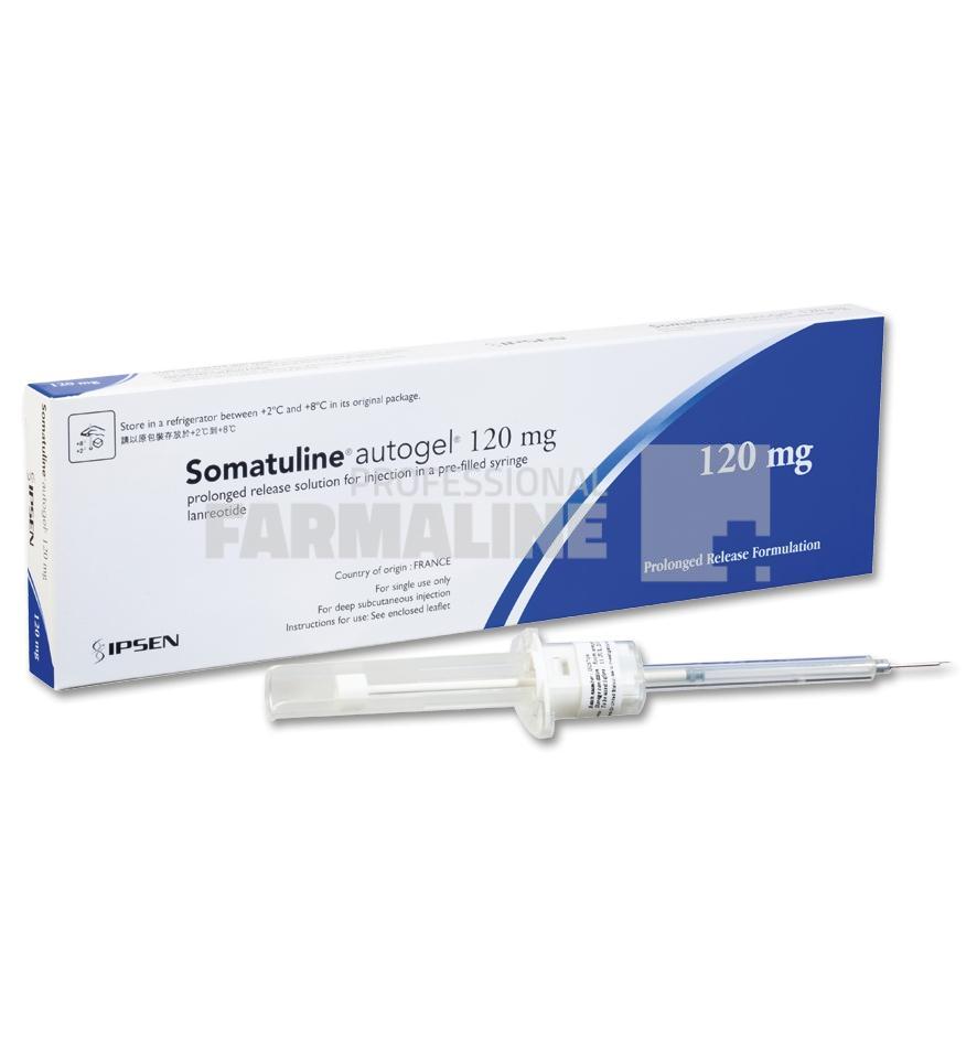 SOMATULINE AUTOGEL 120 mg X 1 SOL. INJ. IN SERINGA PREUMPLUT 120mg IPSEN PHARMA