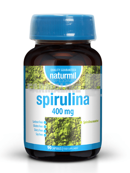 Naturmil Spirulina 400 mg 90 capsule