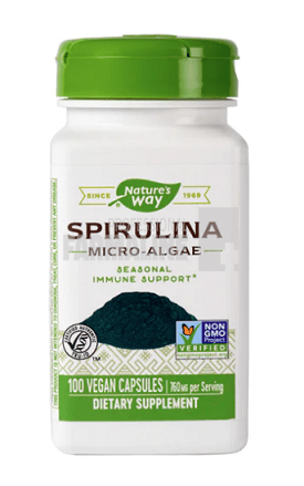 Spirulina Micro-Algae 380 mg 100 capsule
