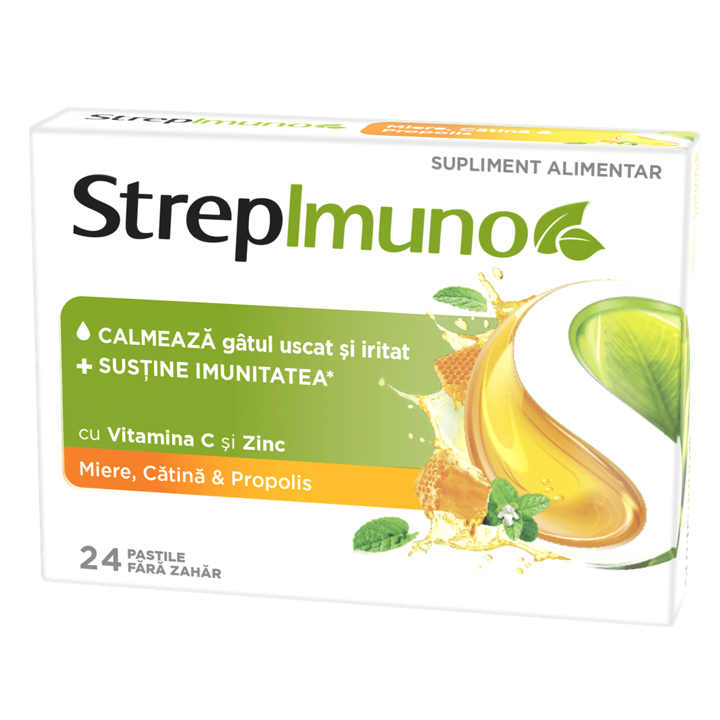 Sterpimuno miere, catina si propolis 24 comprimate de supt