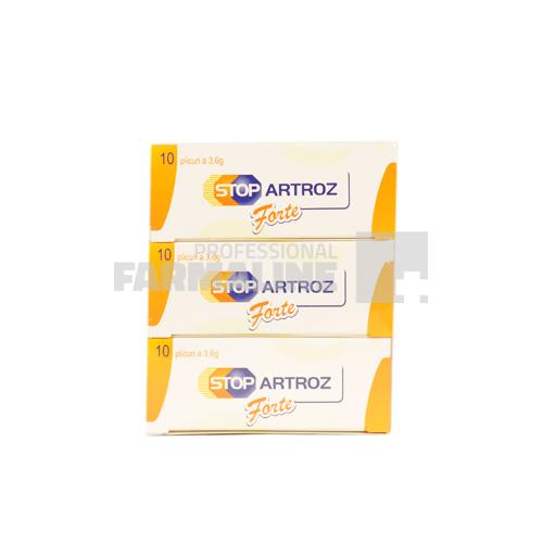 Stop Artroz Forte 10 plicuri 2 + 1 Gratis