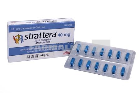 Strattera 40 mg 28 capsule