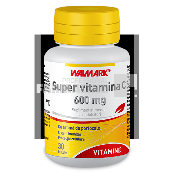 Super Vitamina C 600 mg 30 tablete
