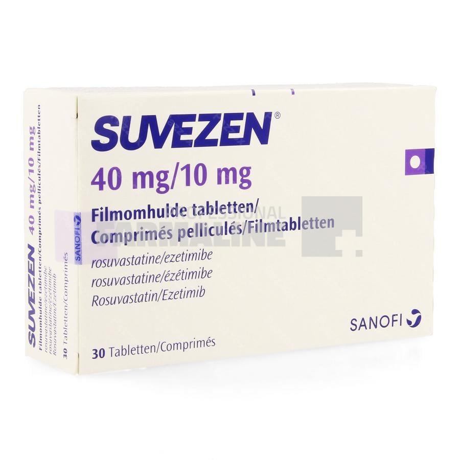 SUVEZEN 40 mg/10 mg X 30 COMPR. FILM. 40mg/10mg SANOFI ROMANIA SRL