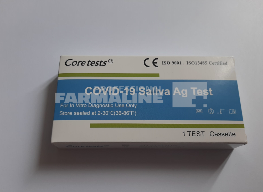 cum se face testul covid de saliva Test rapid Antigen COVID-19 ( din saliva) 1 bucata