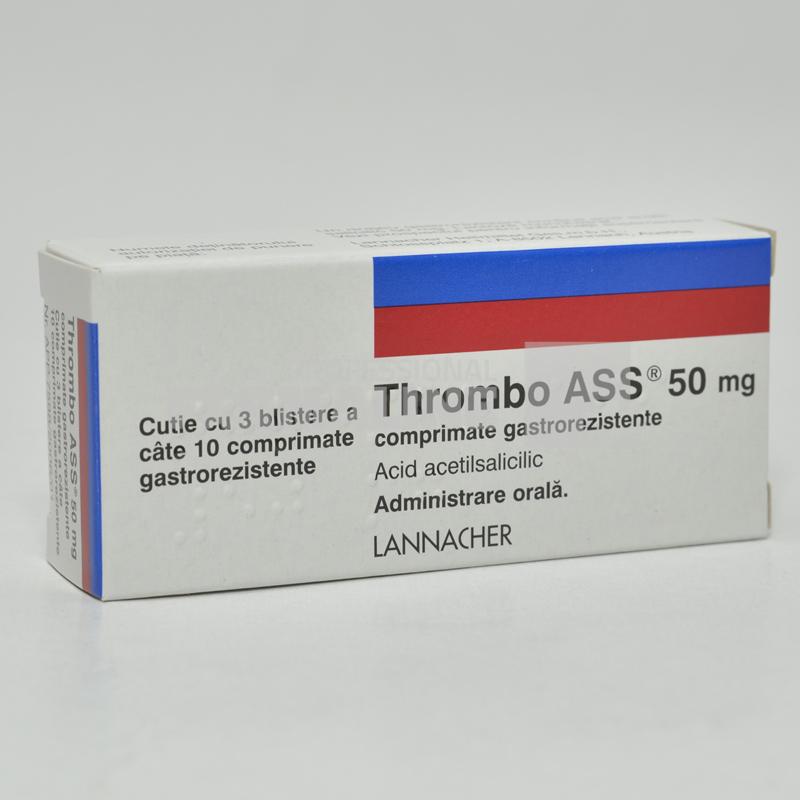 Thrombo Ass 30 comprimate 50 mg
