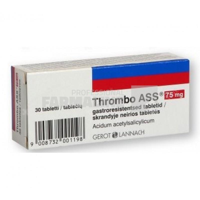 Thrombo Ass 75 mg 30 comprimate