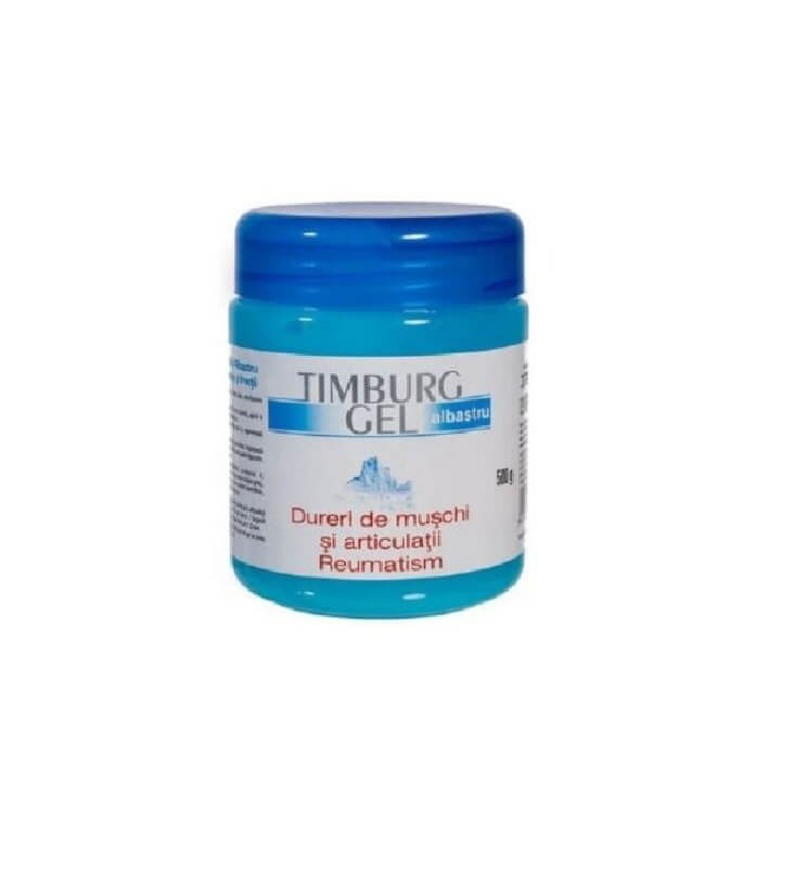 Timburg Gel albastru pentru dureri musculare si articulare Bing 500 g