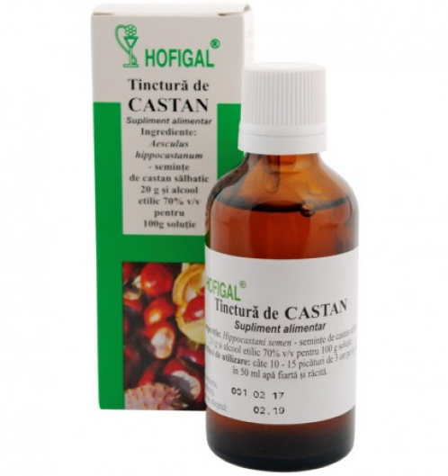 medicamente colici Tinctura de castan 50 ml