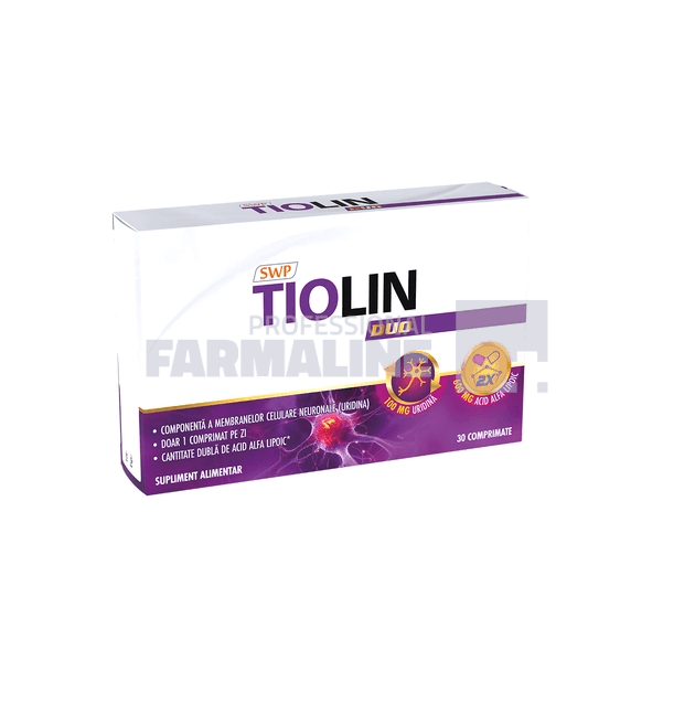 Tiolin Duo 30 comprimate
