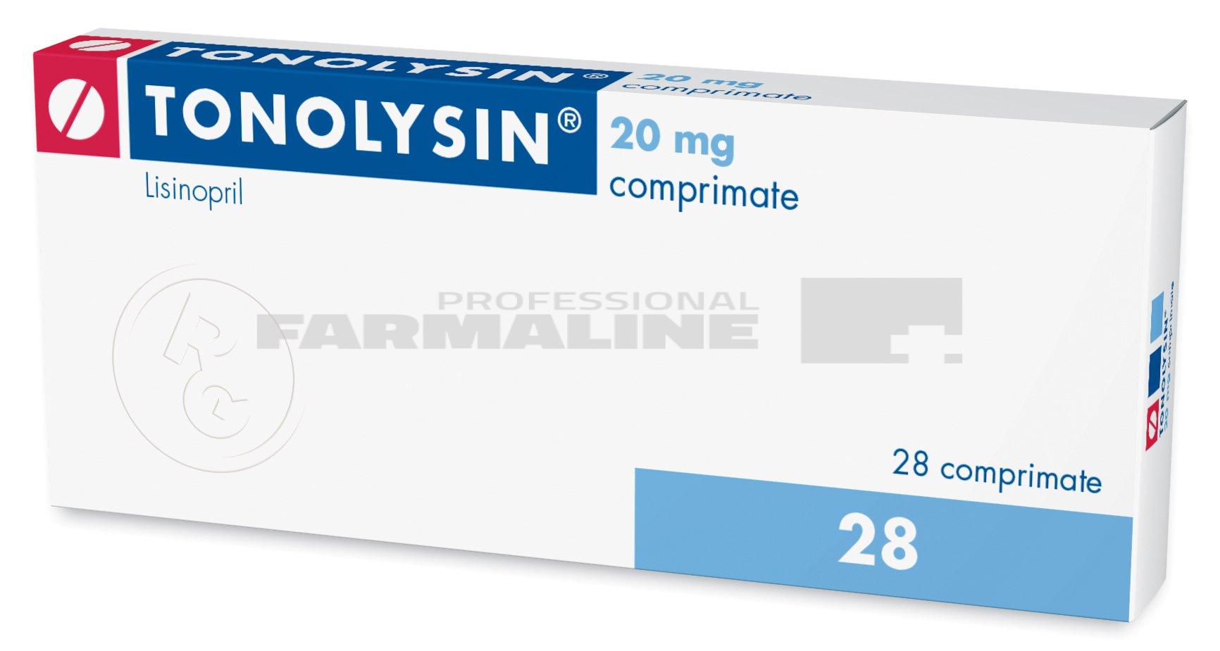 TONOLYSIN 20 mg x 28 COMPR. 20mg GEDEON RICHTER ROMAN