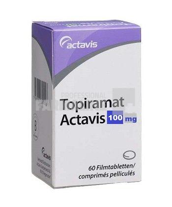 TOPIRAMAT ACTAVIS 100 mg x 60 COMPR. FILM. 100mg ACTAVIS S.R.L.