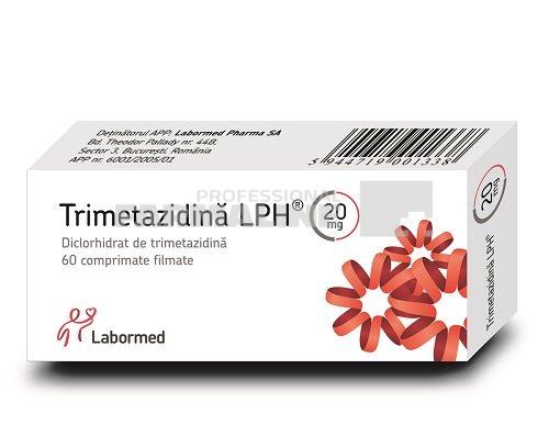 TRIMETAZIDINA LPH R 20 mg x 60 COMPR. FILM. 20mg LABORMED PHARMA SA