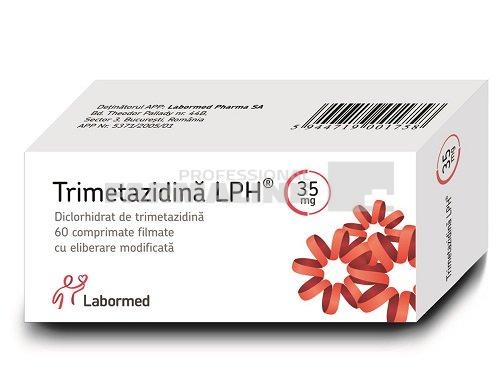 TRIMETAZIDINA LPH R 35 mg x 60 COMPR. FILM. ELIB. MODIF. 35mg LABORMED PHARMA SA