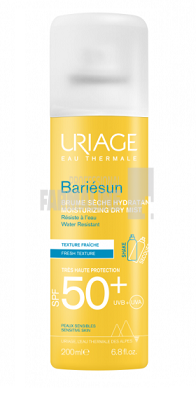 Uriage Bariesun spray uscat pentru protectie solara SPF50 200 ml