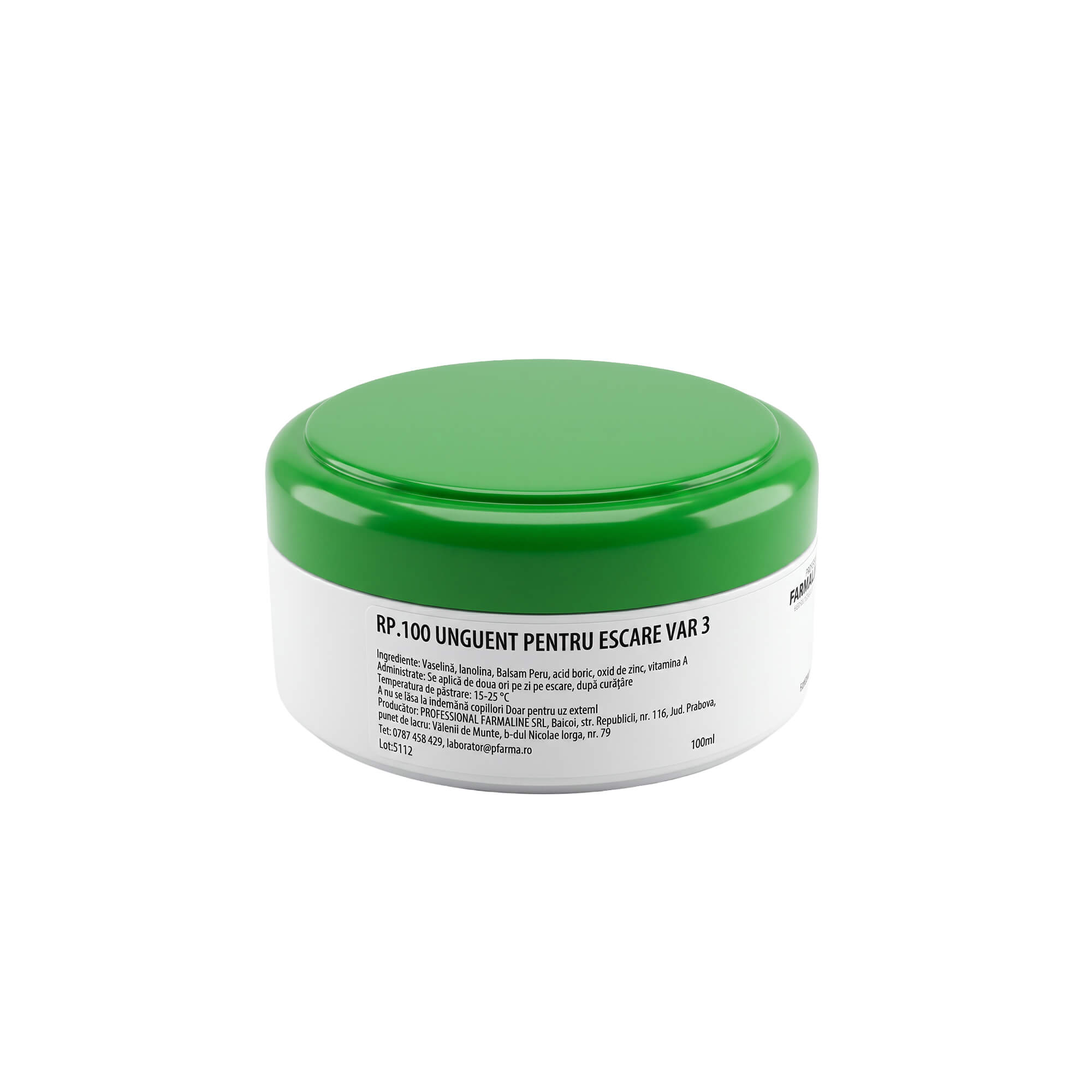 Unguent pentru escare varianta 3 100 ml