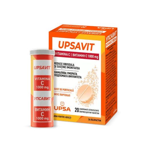 Upsavit Vitamina C 1000 mg 20 comprimate efervescente