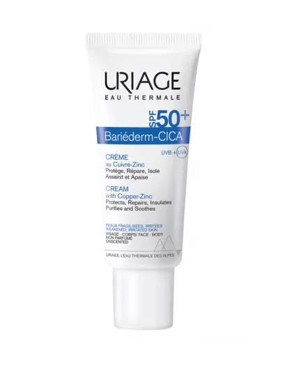 Uriage Bariederm Cica Crema SPF 50+ 40 ml