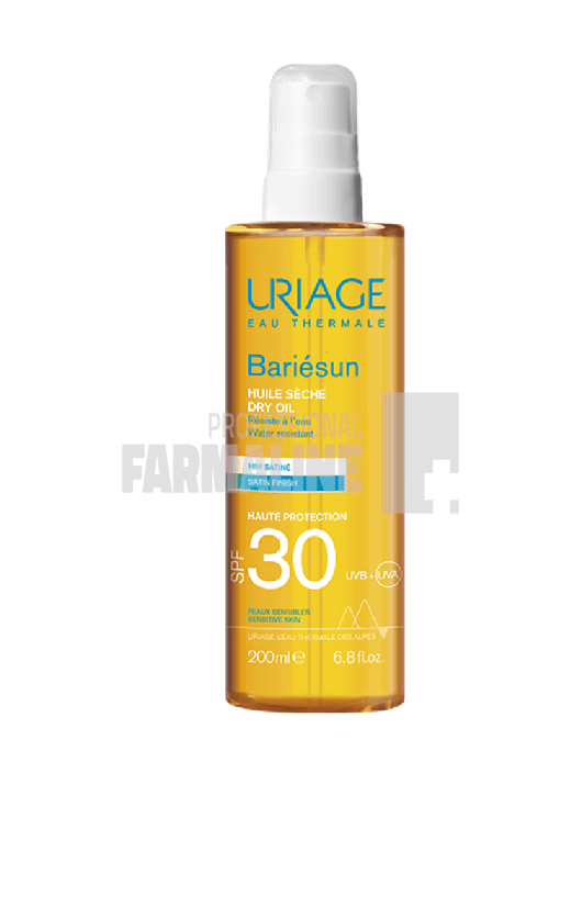 Uriage Bariesun Ulei uscat pentru protectie solara SPF30 200 ml