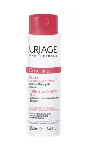 Uriage Roseliane Fluid de curatare anti-roseata 250 ml