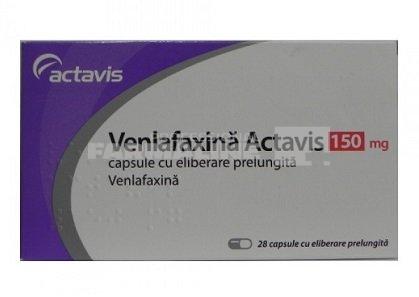 VENLAFAXINA ACTAVIS 150 mg x 28 CAPS. ELIB. PREL. 150mg ACTAVIS GROUP PTC EH